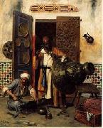 Arab or Arabic people and life. Orientalism oil paintings 172, unknow artist